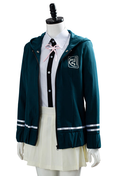 Chiaki Nanami Cosplay Costume Women Japanese High School Uniform Halloween Sailor Fancy Dress Full Set