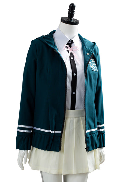 Chiaki Nanami Cosplay Costume Women Japanese High School Uniform Halloween Sailor Fancy Dress Full Set