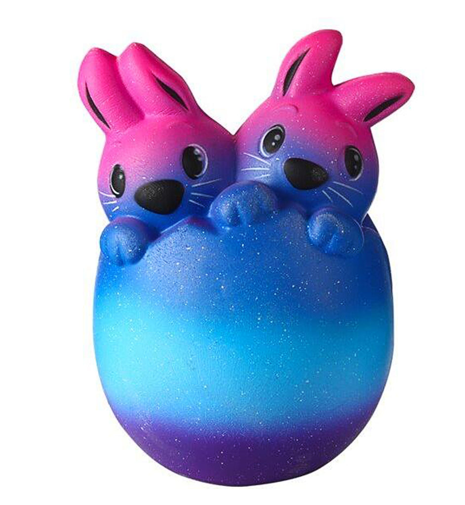 Easter Soft Bunny Head Slow Rising Squeeze Rabbit PU Chicken