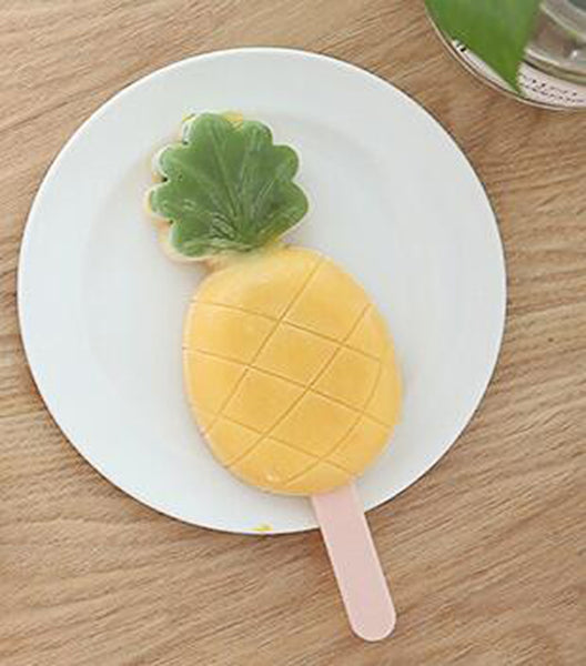 Pineapple Silicone Ice Cream Mold Kitchen Ice Dessert Tray Tool Summer Tropical Hawaii Party