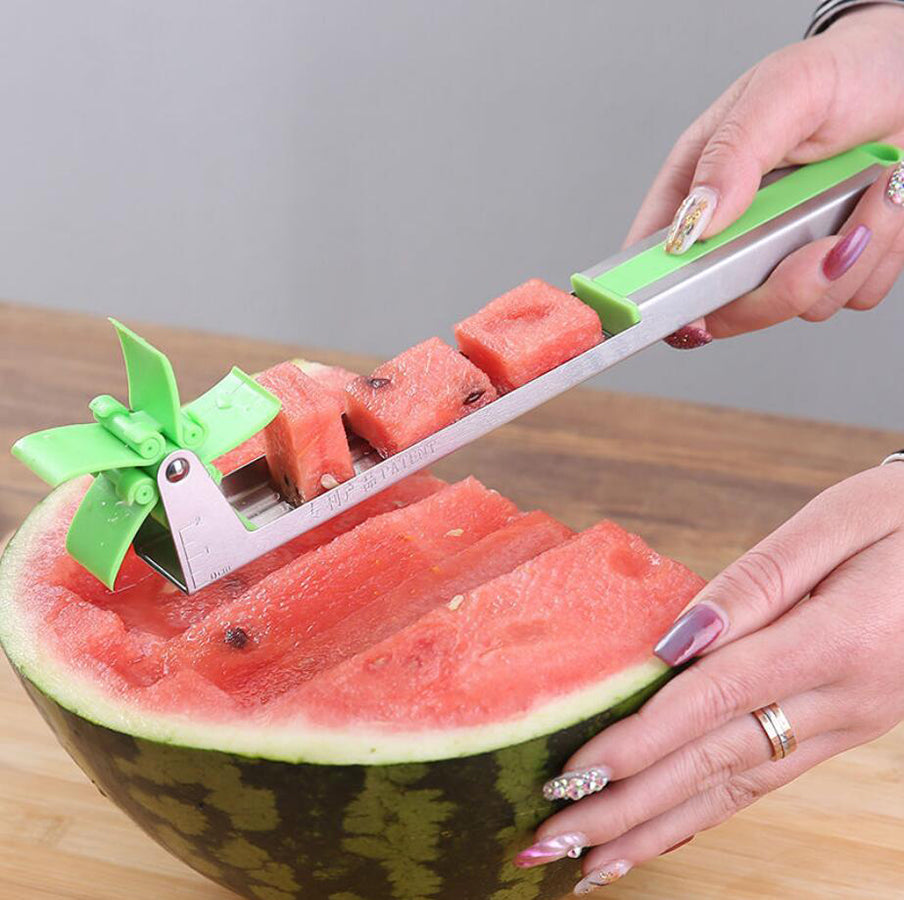 Stainless Steel Watermelon Slicer, Cantaloupe and Melon Corer