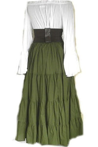 NOVELTYBOY Green medieval dress