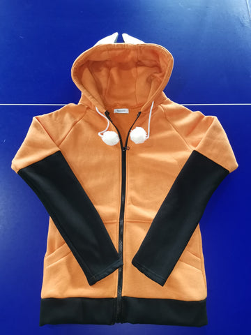 Verycos Orange Hoodies